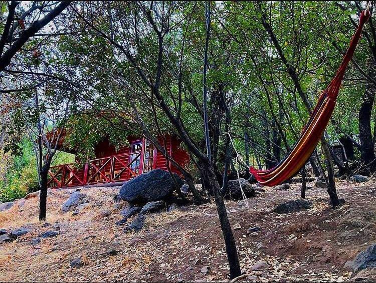 Rancho El Chilcal Cabanas Con Vista Al Rio San Alfonso Buitenkant foto